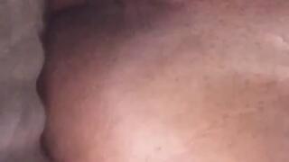 Sissy teen femboy stims his dick and ass begging daddy to breed and cum inside him