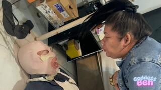 Condom Humiliation (Slave Girl) !!! by Goddess Beh # SD MOBILE