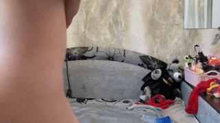 mastrubate girl b2p pink balloon