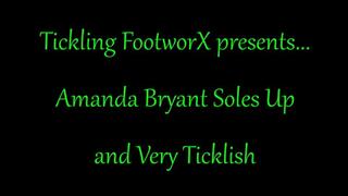 Amanda Bryant Soles Up and Very Ticklish