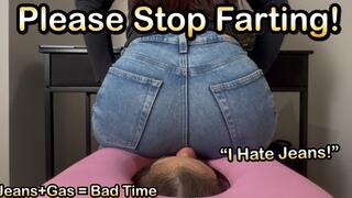 Kate Fucking Hates Being Farted on in Jeans!