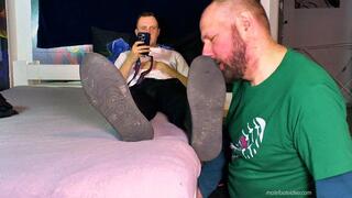 The amazing feet of the boy Mario. He loves to have his feet worshipped.