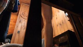 unaware giantess trying on clothes