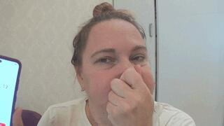 Hold my breath with puffy cheeks 2 sf