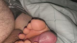 Return Footjob