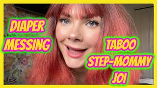 Diaper Messing and Taboo Step-Mommy JOI