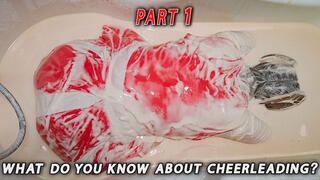Part 1 What do you know about cheerleading big slimy episode, gunge girl, bathing teen