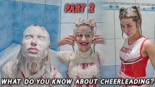 Part 2 What do you know about cheerleading big slimy episode, gunge girl, bathing wet cleaning teen