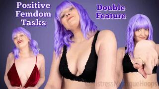 Positive Femdom Tasks Double Feature - Reflect on your submission! - Submissive Slave Training, Female Domination, Femdom with Mistress Mystique Hoops - WMV