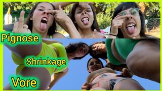 Pignose + Shrinkage + Vore