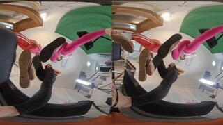 3DVR180 3 Dwarves with smelly feet POV humiliation