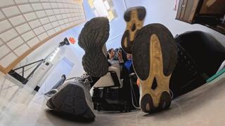 8K VR360 Henry MARTINA sports shoes crush and fine-tune POV