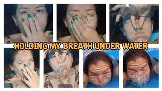 HOLDING MY BREATHING - CLOSE UPS