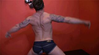 Cocky Wrestler Gets Beaten And Then Milked Part 1 (720p)