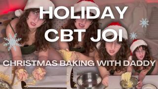 Christmas Baking With Daddy — Holiday CBT JOI
