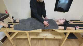 Yuu Kikuchi – I-Position Restraint in Massage-to-Tickling Session