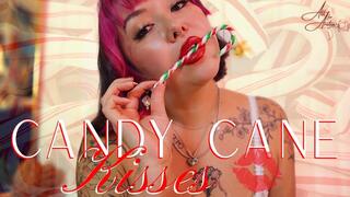 Candy Cane Kisses: Lips and Mouth Worship