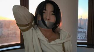 "Su Qin's Sword on His Back" pose binding Climax excitement (Chinese Model)