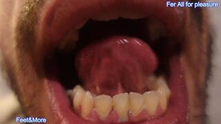 Tony eats, vore, sexy hot mouth