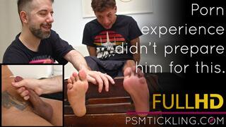 Tickle virgin Luka in the stocks HD