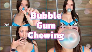 Chewing Gum .Trying to make Big Bubbles