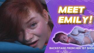 First Time on Set – Backstage with Our New Redhead