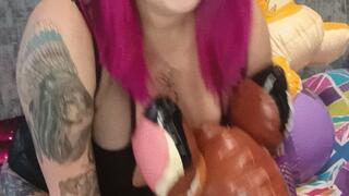 Valeri ring on two small inflatable