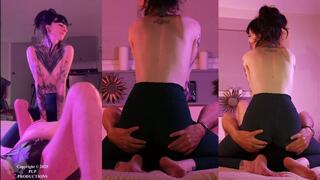 Face Sitting and Tickles With Your Darling Honey and No1 Pup All Three Angles