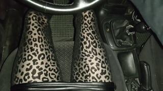 Sarah Fights and Cranks Her Unreliable Car - 02