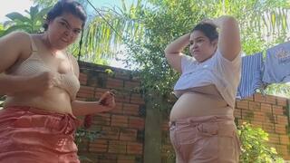 She's my punching bag without gloves.