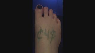 BLUE MIRROR RIGHT FOOT SIZE 7