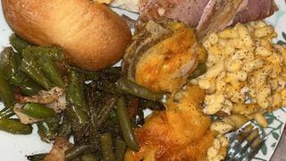 Christmas Leftovers Eating – Messy Food Fetish 4:43