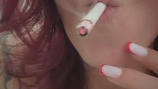 I smoke Marlboro Gold with my mouth hanging open.