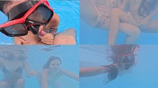 Afternoon in the pool