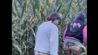 Pants Down At The Corn Maze 2