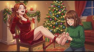 Tickling Confessions #130: My Uncontrollable Laughter in Holiday Bonds