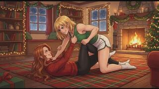 Female Wrestling Confessions #315: Holiday Rug Rivalry