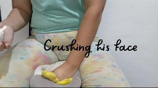 Sitting on his face From my chubby Teddy