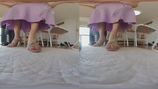 3DVR180 QINGQING high heels humiliate dwarfs