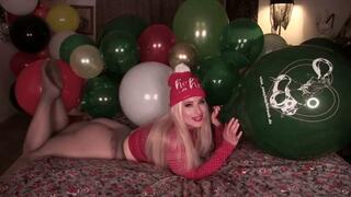 Galas Christmas Blow to Pops: 2 Miss Snapback Printed Balloons - HD