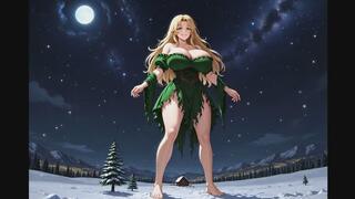 Growth Fetish Confessions #14: Holiday Wish Giantess Awakening