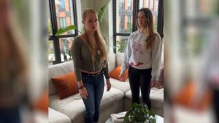 Audrey and Lily's Fembot Training