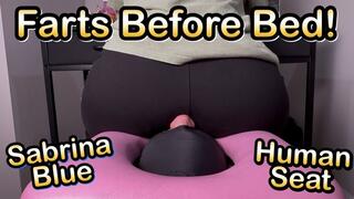 Using My Fart Filter Before Bed! - Sabrina Blue