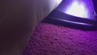 BLACK LIGHT TOE POLISH BLACK GEL LEFT