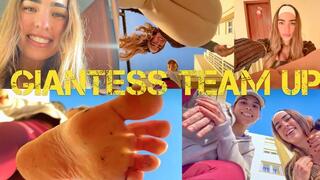GIANTESS TEAM UP - Gabriella and Kelly 4K