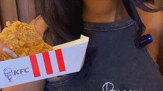 KFC Stuffing: Filling my belly with crispy fried chicken