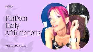 FinDom Daily Affirmations