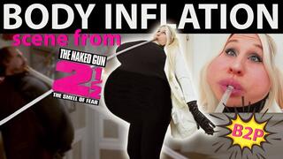 Body Inflation Bloated Belly Breast Expansion Popping