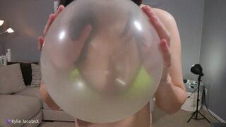 Topless Balloon B2P Bikini & Socks - Kylie Jacobs - MP4 1080p HD