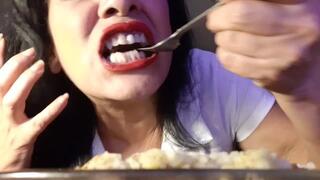 Extreme Burpy Facestuffing date gets mad snaos shrinks and eats you soft vore pov and belly digesting you